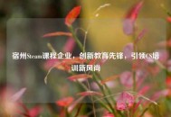 宿州Steam课程企业，创新教育先锋，引领CS培训新风尚