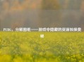 PUBG，分解图纸——游戏中隐藏的资源转换奥秘