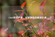 CSGO发热严重，玩家困扰及解决之道