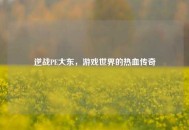 逆战PE大东，游戏世界的热血传奇