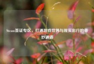 Steam签证专区，打通游戏世界与现实出行的奇妙通道