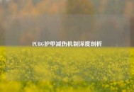 PUBG护甲减伤机制深度剖析