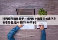 妈妈和阿姨被我干（妈妈和小姨要坐长途汽车去看外婆,途中要行250千米）