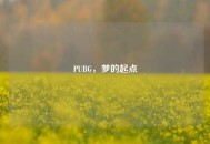 PUBG，梦的起点