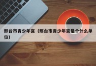 邢台市青少年宫（邢台市青少年宫是个什么单位）