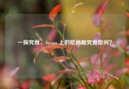 一探究竟，Steam 上的哈迪斯究竟如何？