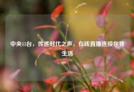 中央13台，传递时代之声，在线直播连接你我生活