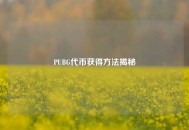 PUBG代币获得     揭秘