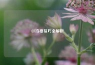 CF捡枪技巧全解析