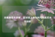 杰里斯塔克豪斯，篮球场上得分利刃的真实水平剖析
