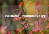 欧冠决赛直播吧，球迷***盛宴的消息窗口
