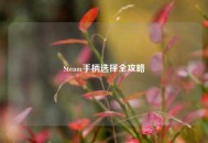 Steam手柄选择全攻略