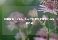 中国视角下 CSGO，多元评价里的电竞魅力与发展态势