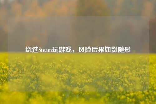 绕过Steam玩游戏,风险后果如影随形