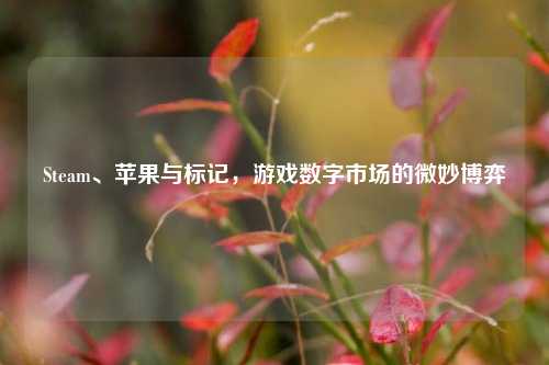 Steam、苹果与标记,游戏数字市场的微妙博弈