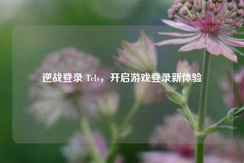 逆战登录 Tcls，开启游戏登录新体验