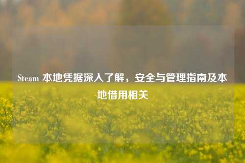 Steam 本地凭据深入了解,安全与管理指南及本地借用相关