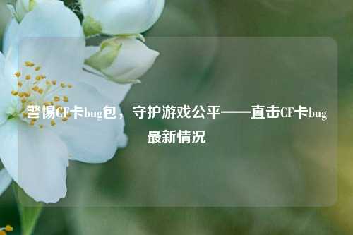 警惕CF卡bug包,守护游戏公平——直击CF卡bug最新情况