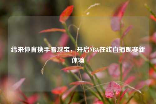 纬来体育携手看球宝,开启NBA在线直播观赛新体验