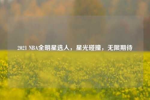 2021 NBA全明星选人,星光碰撞,无限期待