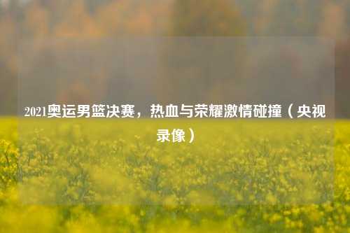 2021奥运男篮决赛,热血与荣耀***碰撞(央视录像)