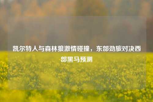 凯尔特人与森林狼***碰撞,东部劲旅对决西部黑马预测