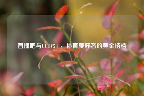直播吧与CCTV5+,体育爱好者的黄金搭档